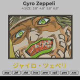 Gyro Zeppeli Embroidery