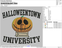 Halloweentown University Embroidery