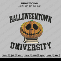 Halloweentown University Embroidery
