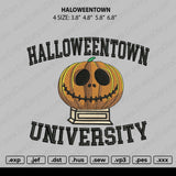 Halloweentown University Embroidery