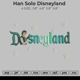 Han Solo Disneyland