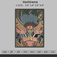 Hashirama Embroidery
