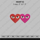 Heart 02 Embroidery
