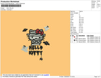 Hello Kitty 02 Embroidery