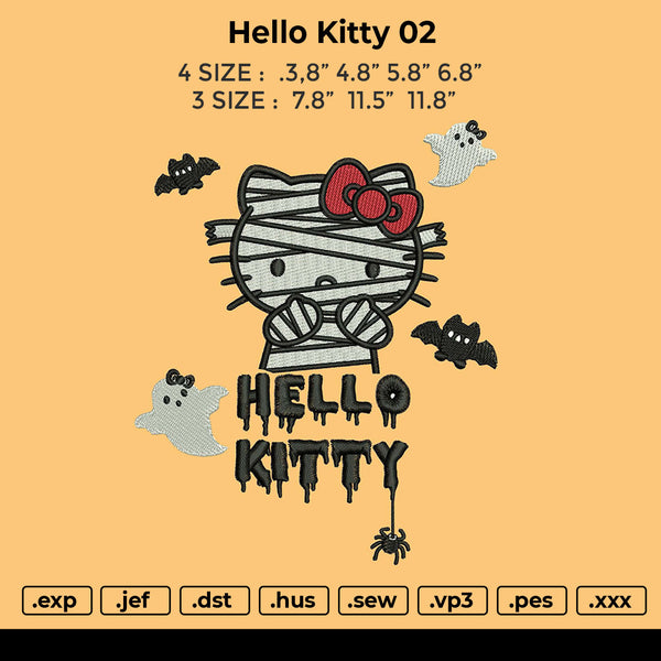 Hello Kitty 02 Embroidery
