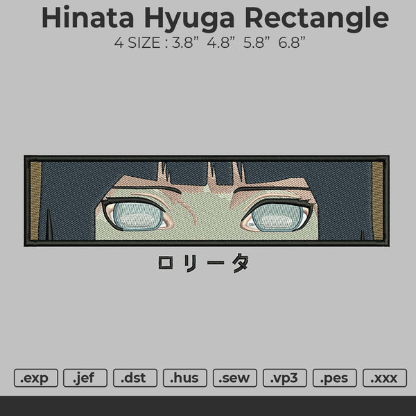 Hinata Hyuga Rectangle