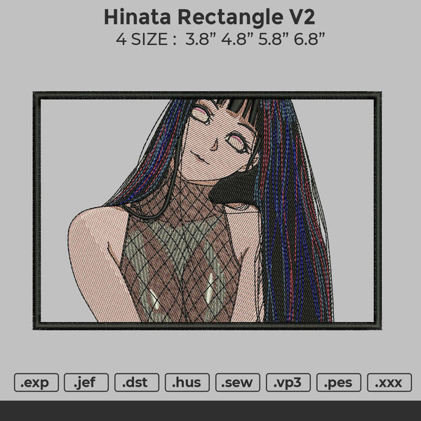 Hinata Rectangle V2 Embroidery