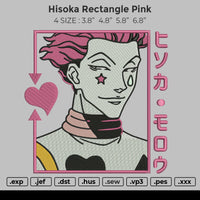 Hisoka Rectangle Pink