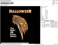 Halloween Embroidery