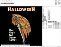 Halloween Embroidery