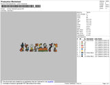 Snoopy Halloween Group Embroidery