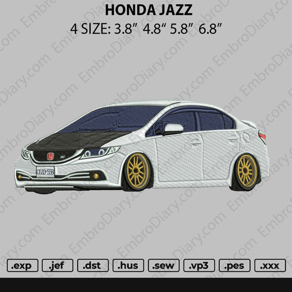 Honda Jazz Embroidery