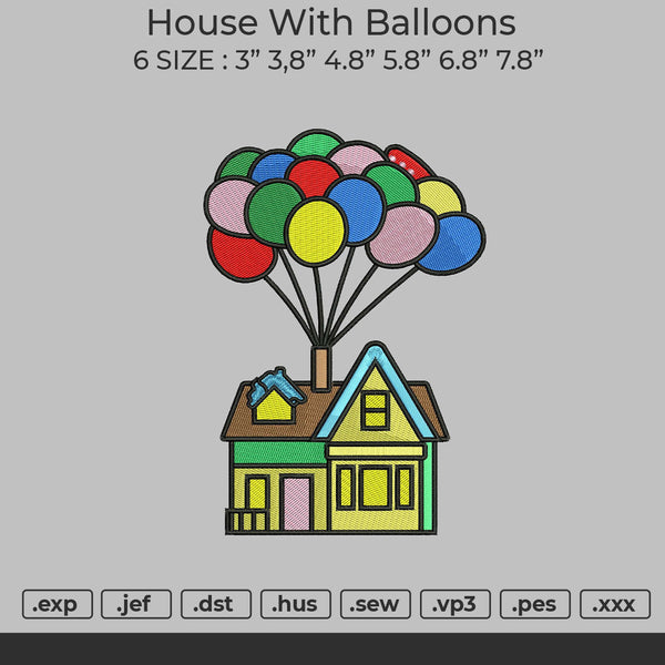 House With Ballooons