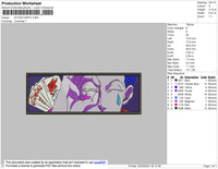 Hisoka Rectangle 03 Embroidery