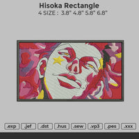 Hisoka Rectangle Embroidery