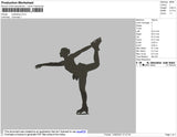 Ice Skating Embroidery