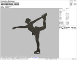 Ice Skating Embroidery