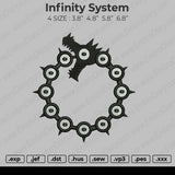 Infinity System Embroidery File 7