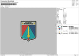 Interforze Embroidery File 6 sizes