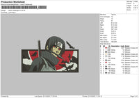 Itachi Rectangle V6 Embroidery