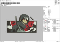 Itachi Rectangle V6 Embroidery
