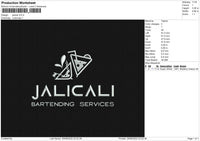 Jalicali Embroidery File 4 size