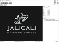 Jalicali Embroidery File 4 size