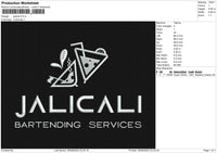 Jalicali Embroidery File 4 size
