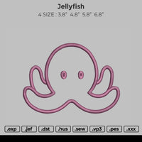 Jellyfish Embroidery