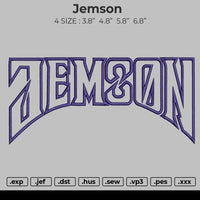 Jemson Embroidery