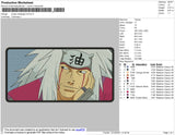 Jiraiya Rectangle Embroidery