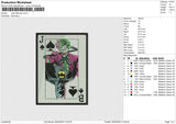 Joker Batman Embroidery
