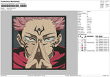 Jujutsu Box Embroidery
