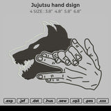 Jujutsu Handsign Embroidery