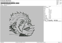 Jujutsu Kaisen BW 03 Embroidery