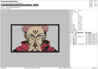 Jujutsu Sukuna Rectangle