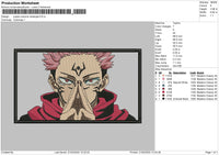 Jujutsu Sukuna Rectangle