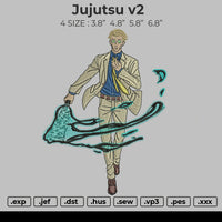 Jujutsu V2 Embroidery