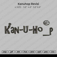 Kanuhop Embroidery