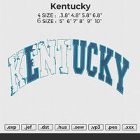 Kentucky Embroidery