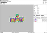 Kill Joy Embroidery File 6 sizes