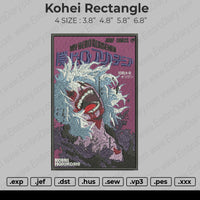 Kohei Rectangle Embroidery