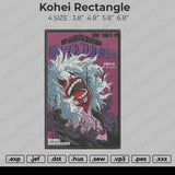 Kohei Rectangle Embroidery