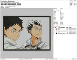 Kotaro Bokuto Embroidery