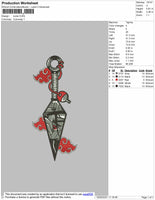 KUNAI embroidery