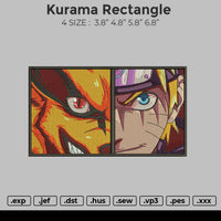 Kurama Rectangle Embroidery