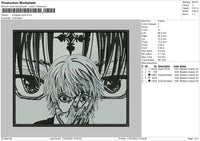 Kurapika Icons Embroidery