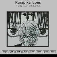 Kurapika Icons Embroidery