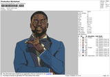 Kevin Hart Embroidery