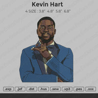 Kevin Hart Embroidery